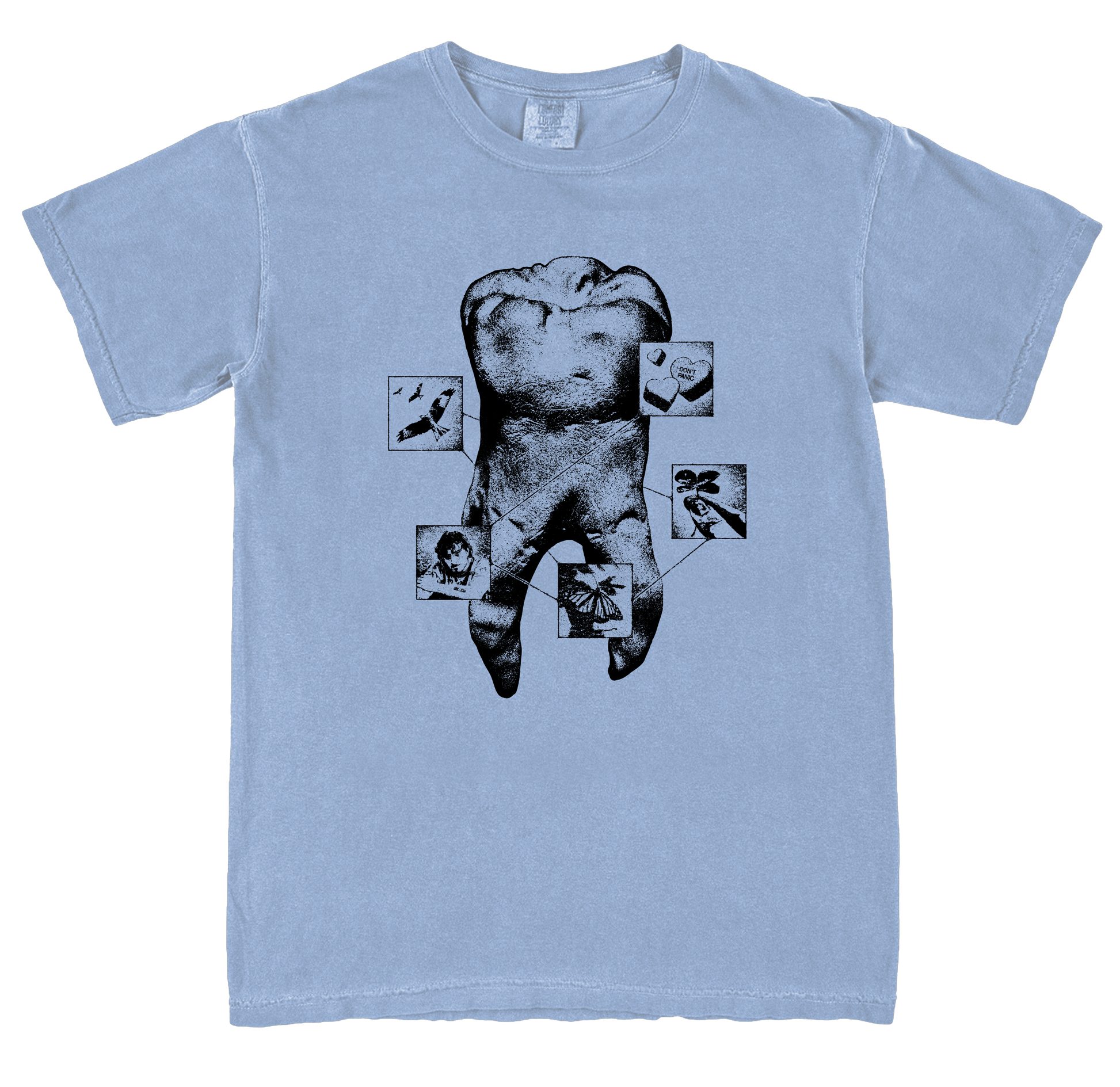 DON'T PANIC "tooth fairy" t-shirt