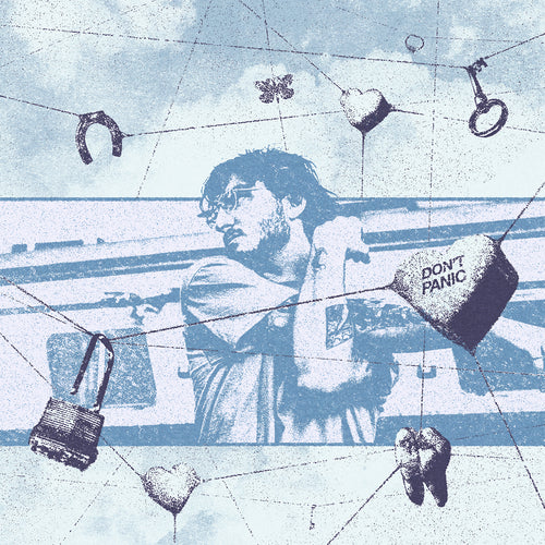 DON'T PANIC album art poster (signed)