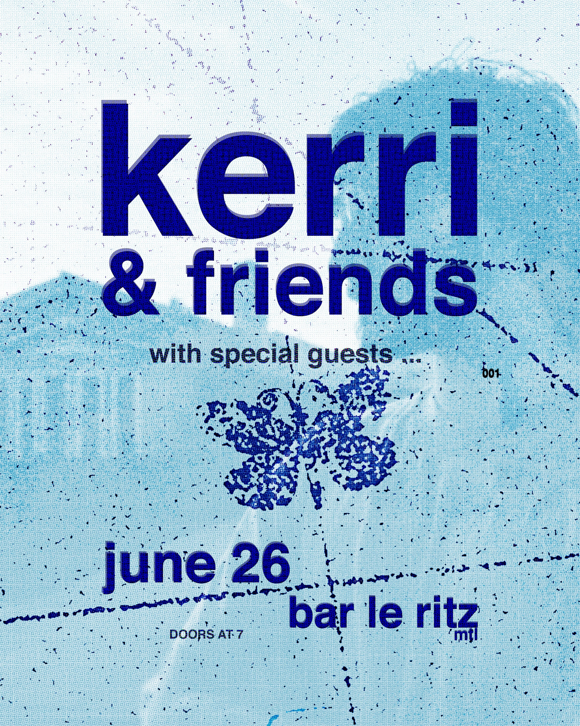 DON'T PANIC kerri & friends 001 poster (signed)